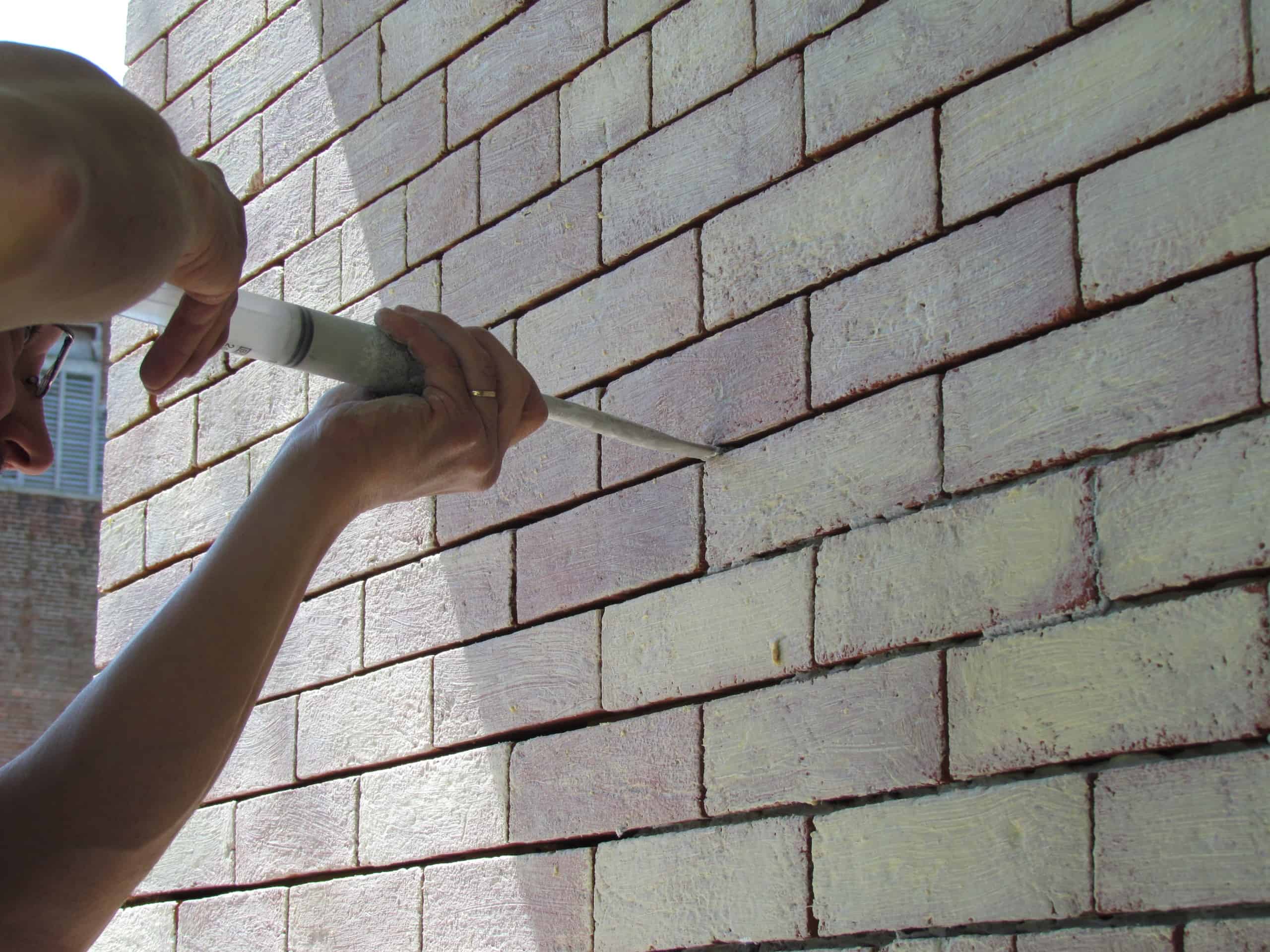 Fine Sand Butter Joint Lime Putty Mortar is a must for these thin joints!