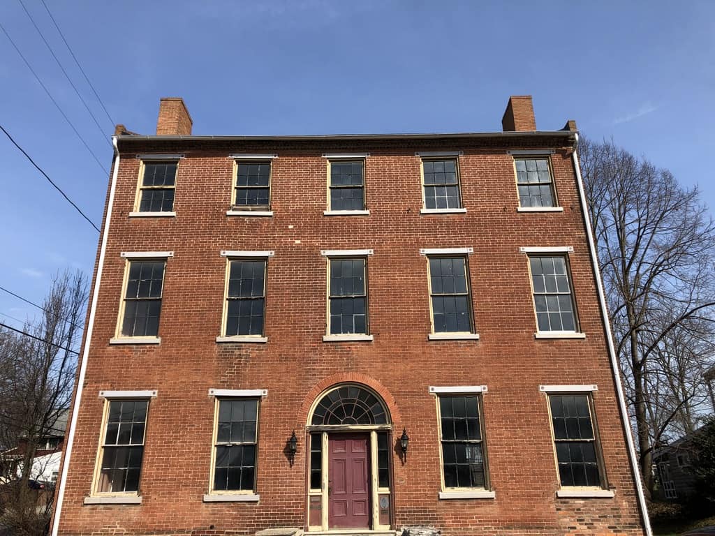 Lancaster Lime Works provided consultation Services at the Historic Linden House.