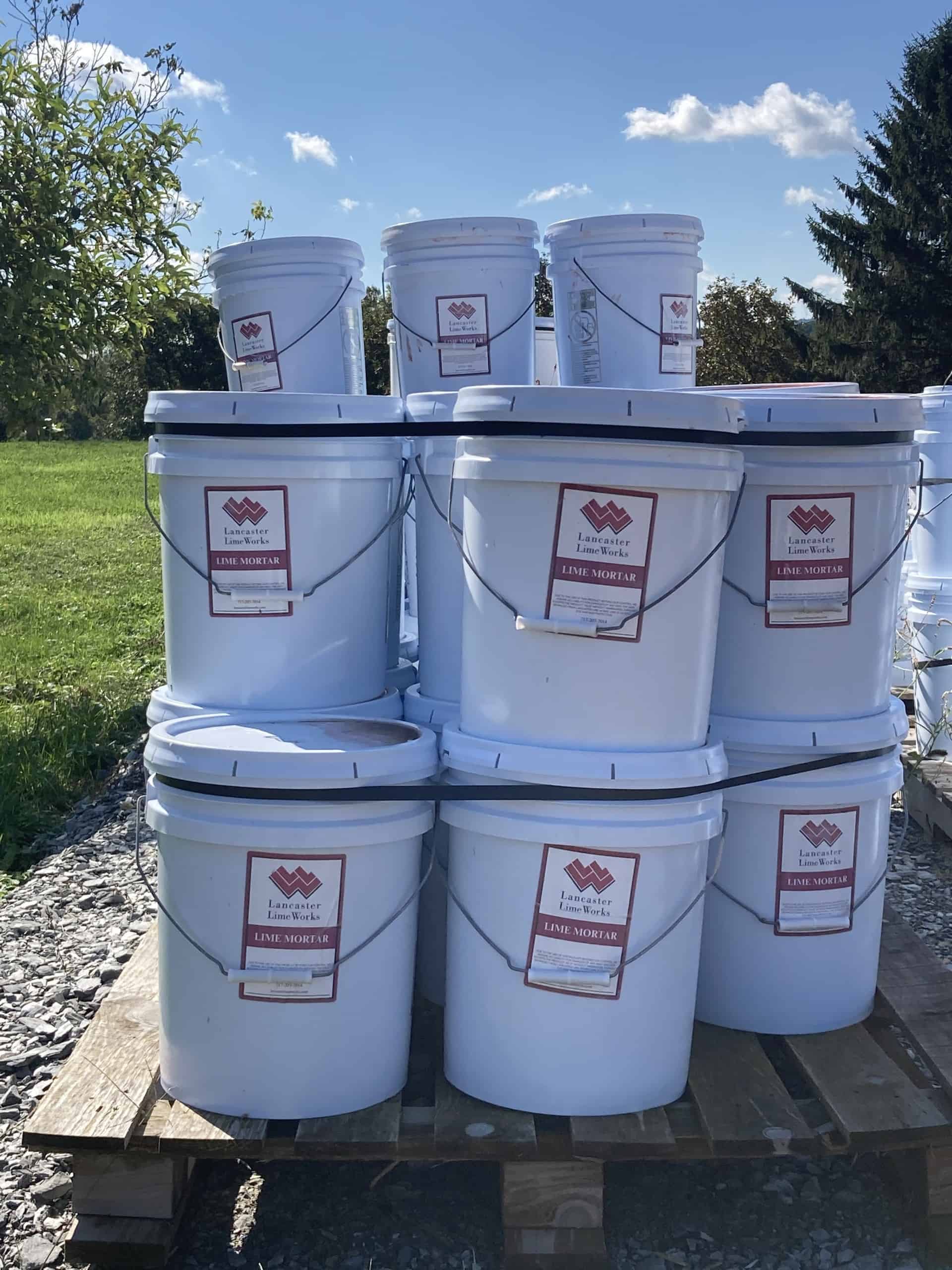5 Gallon Lime Putty Mortar Mix Seconds