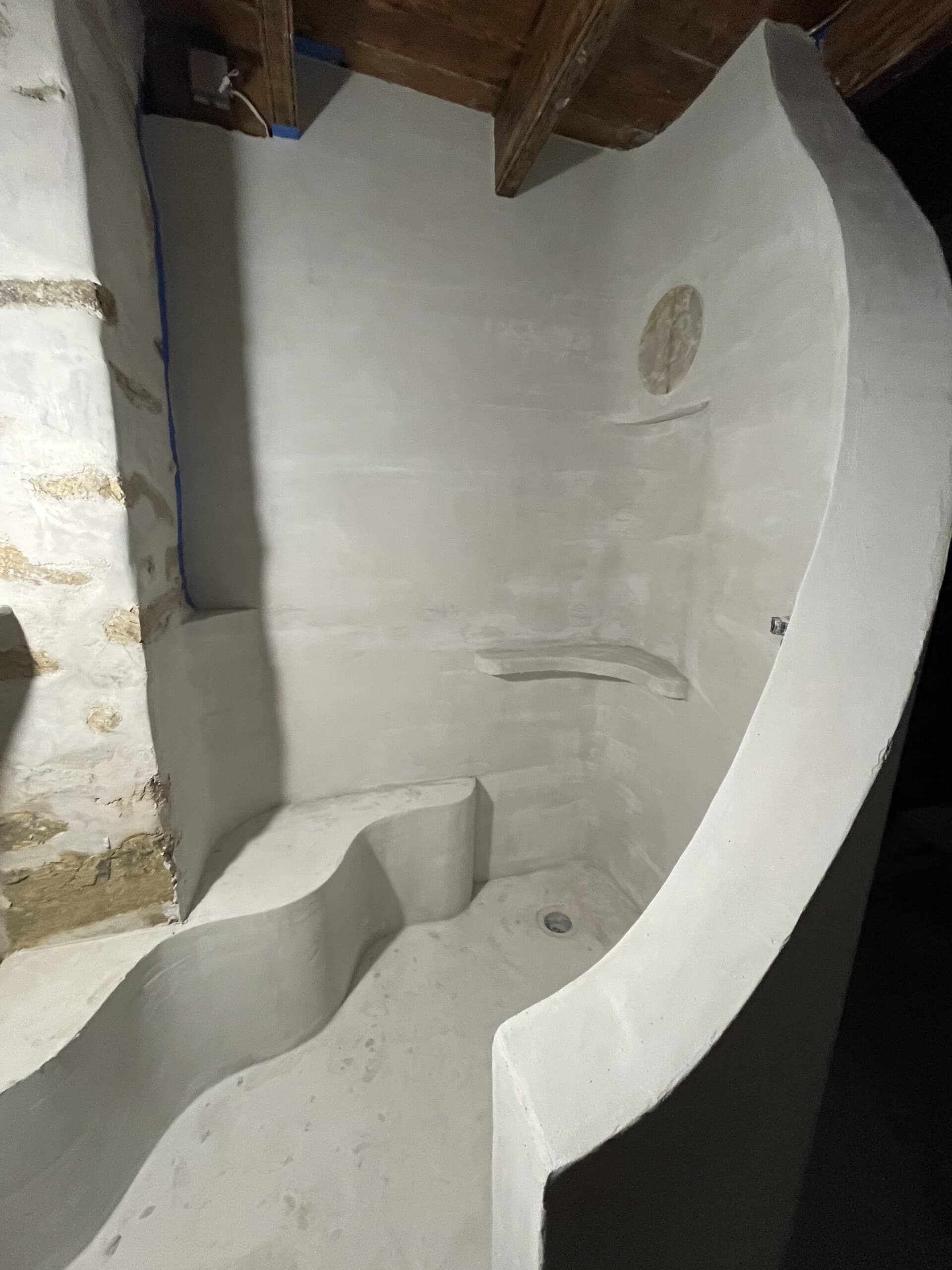 Tadelakt Shower