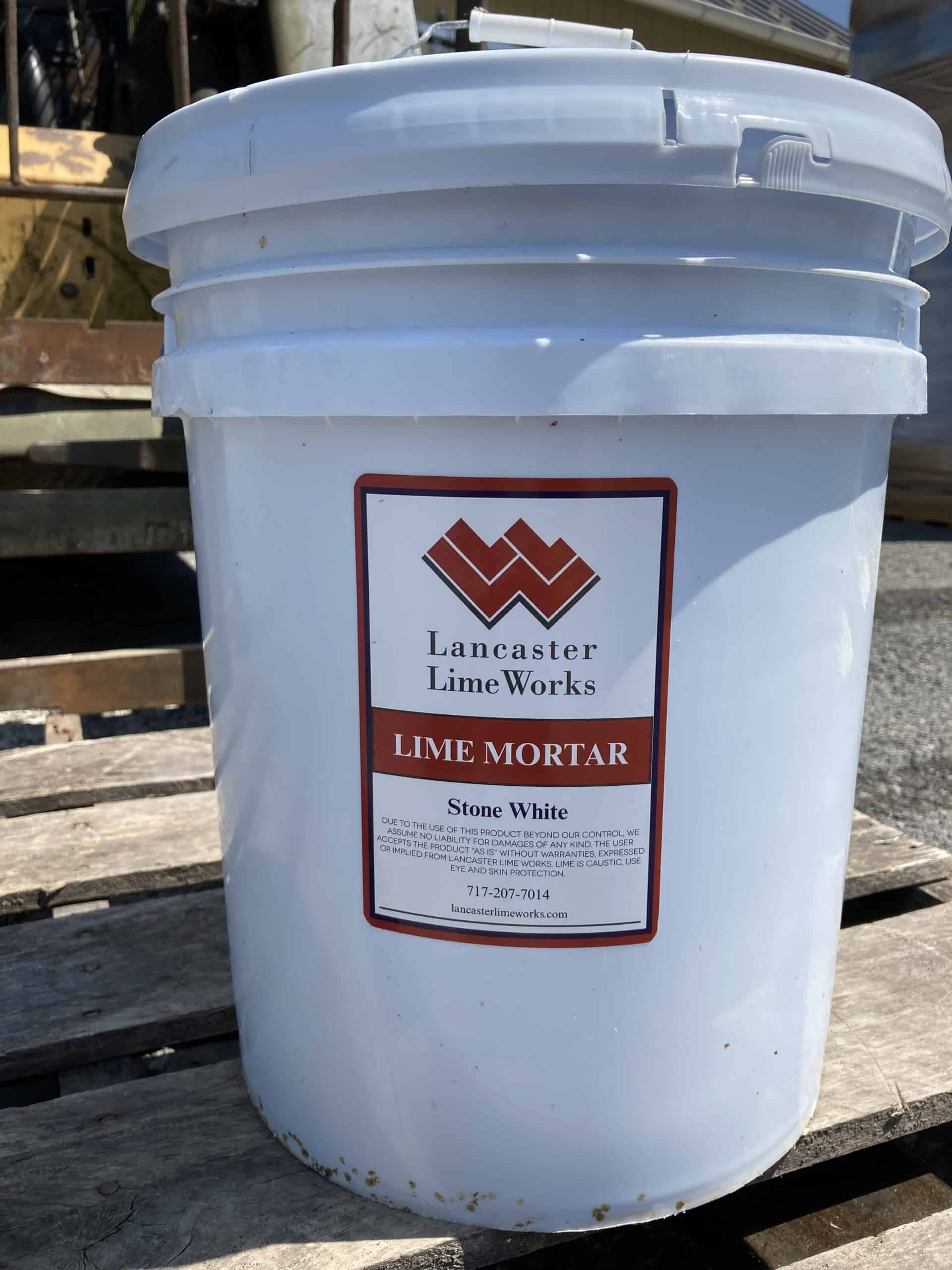 Lime Mortar Mix For Stone Bedding And Repointing Is In Stock!