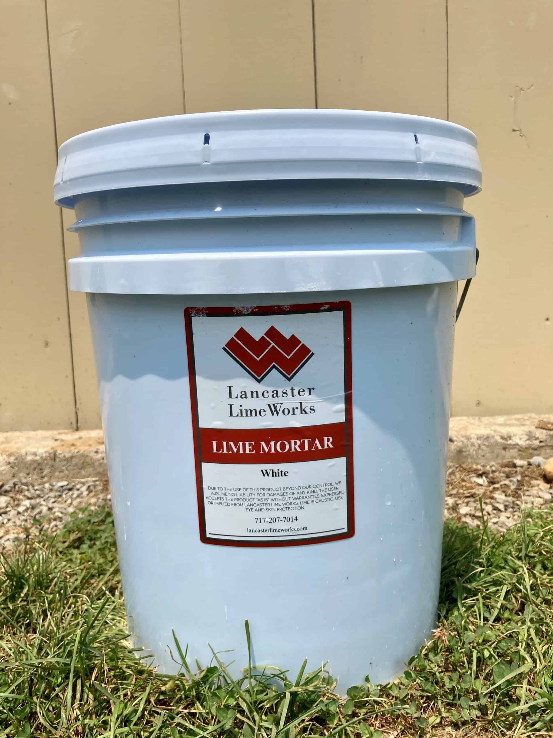 White Lime Mortar Mix Available Now At Lancaster Lime Works!