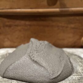 EcoCork Lime Plaster mixed to a creamy consistency