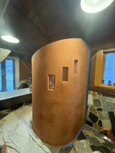 Tadelakt Shower