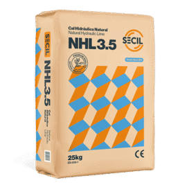 Natural Hydraulic Lime (NHL) 3.5 is ready for your historic masonry project!